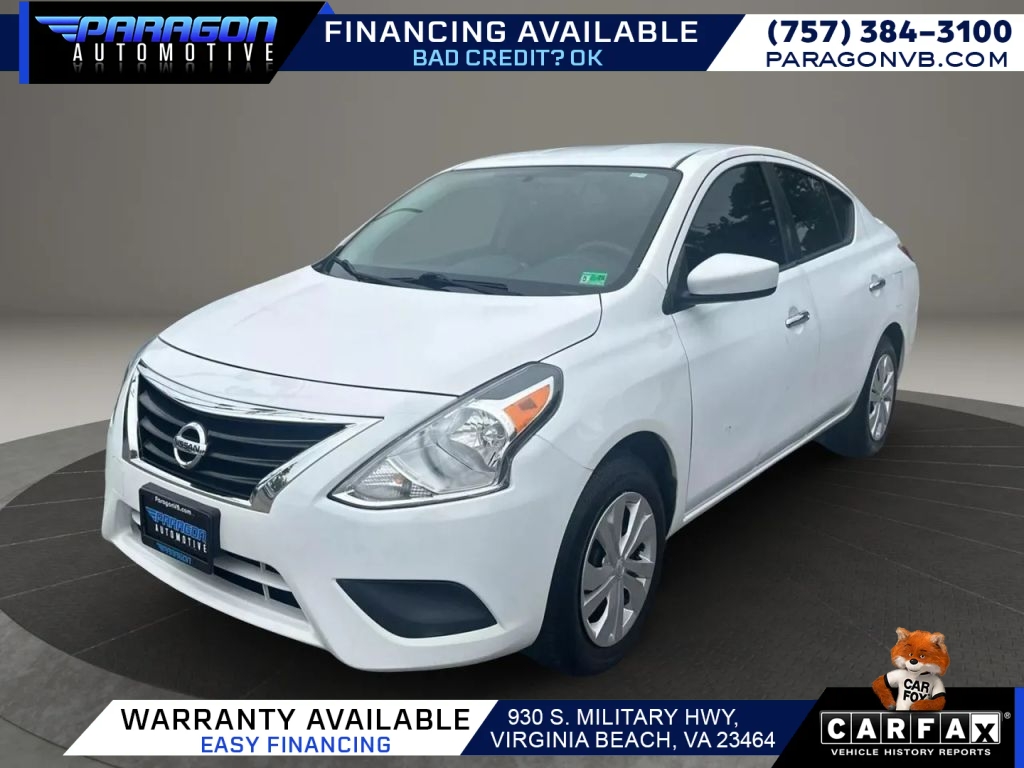 2019 Nissan Versa SV Sedan 4D