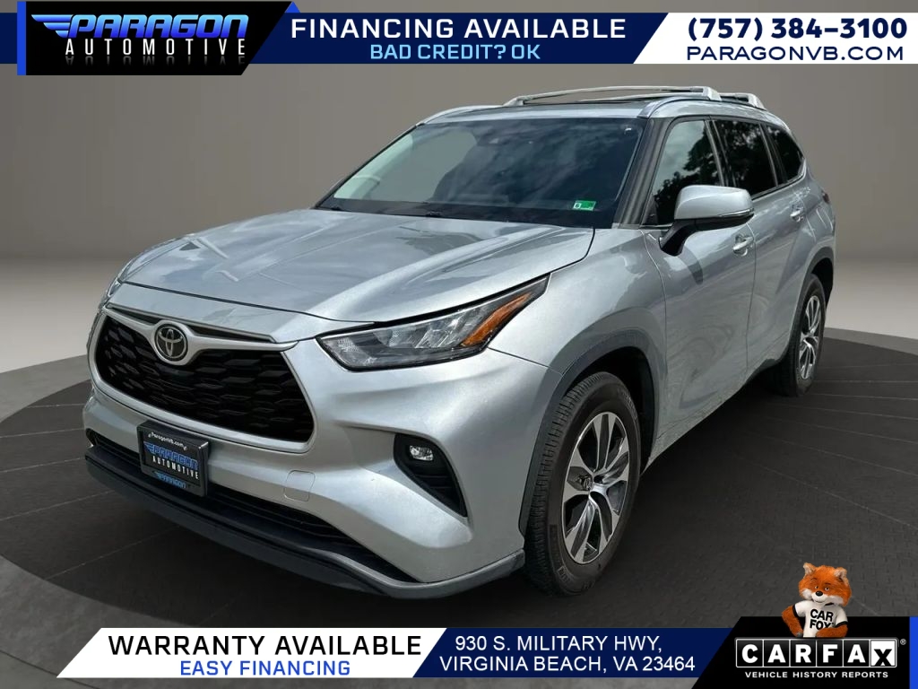 2020 Toyota Highlander XLE Sport Utility 4D