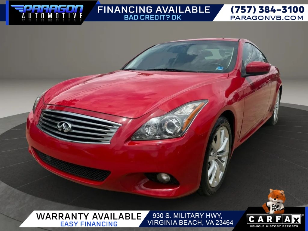 2012 INFINITI G G37 Journey Coupe 2D