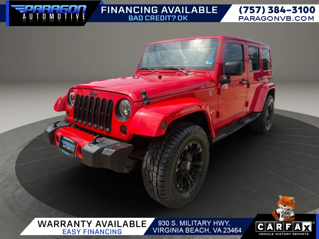 2018 Jeep Wrangler Unlimited Sahara (JK) Sport Utility 4D