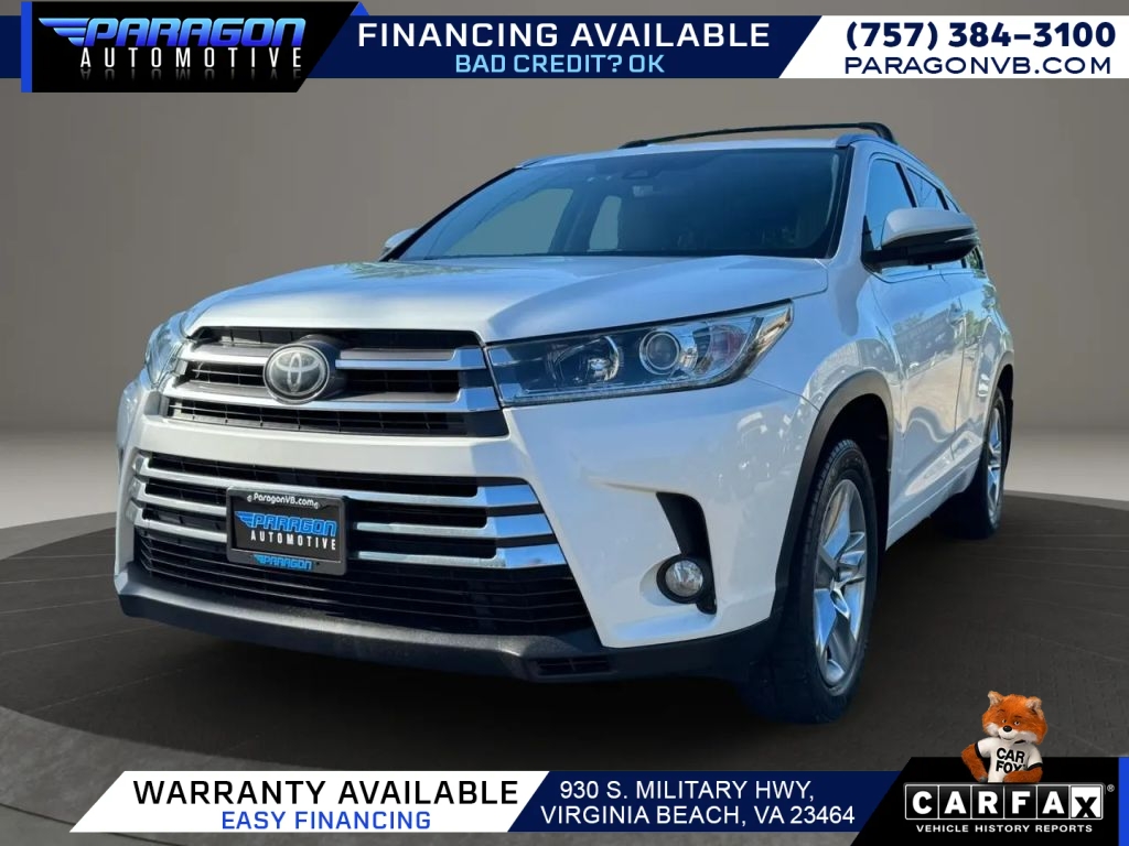 2018 Toyota Highlander Limited Sport Utility 4D