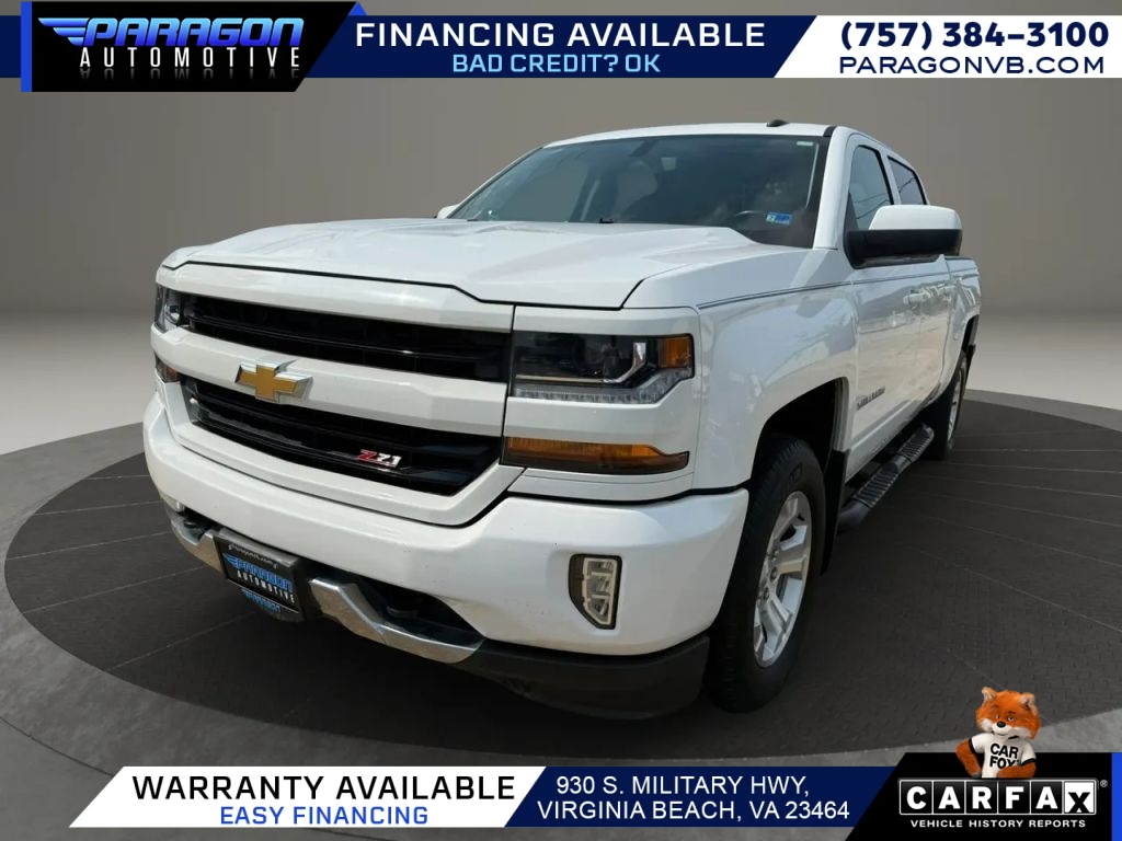 2018 Chevrolet Silverado 1500 Crew Cab Z71 LT Pickup 4D 5 3/4 ft
