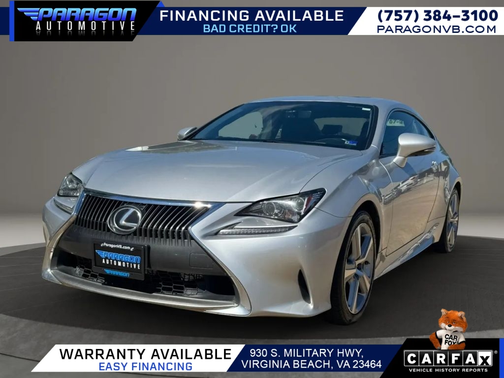2016 Lexus RC RC 200t Coupe 2D